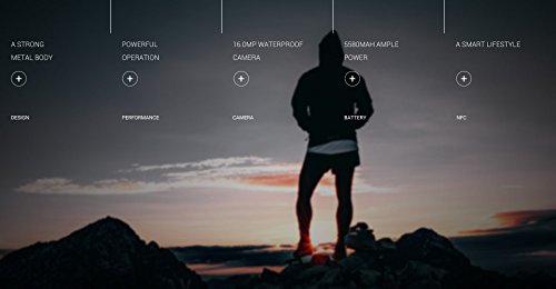 DOOGEE S60 lite - 5,2 pollici FHD impermeabile / antiurto / antipolvere 4G Smartphone, batteria 5580mAh Carica veloce (supporto wireless supportato), 1,5 GHz Octa Core 4 GB + 32 GB, 8 MP + 16 MP, telaio metallico NFC GPS - Argento