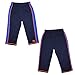 (Pack of 2) Puma Infant Sport Track Pants 0-3M Dark Blue & Grey