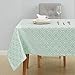 Produktbild Deconovo Wasserabweisend Tischwäsche Tischtücher 140x240 cm Grün