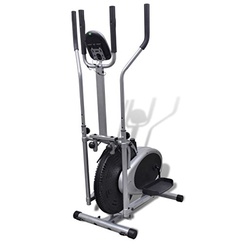 vidaXL Heimtrainer Ergometer Fitness Stepper Walking Ellipsentrainer Crosstrainer - 3