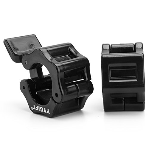 Barbell Collar YYGIFT® 25mm/30 mm Hantelverschlüsse Hantelstangen Verschluss Barbell Halsbänder für Langhantelstange Curlstange Kurzhantelstange 1 Paar - 5