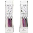 Uni U05202NDCMIX Colored Mechanical Pencil Refills, Set of 2
