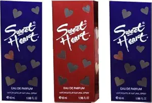 Sweetheart Sweet Heart Eau de Parfum - 40 ml (For Men & Women) (Black) (1 Red & 2 Blue)