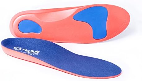 Foot orthotic Insoles with Arch Support for Relief of Heel Pain, Plantar Fasciitis &amp; Mortons Neuroma (5 Sizes)