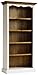 Produktbild Robas Lund, Regal, Bodde, Kiefer/Massivholz/weiß/honigfarben, 92 x 183 x 36 cm, FH302007