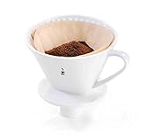 hario v60 kaffeefilterhalter edelstahl SCHNELL & STABIL - Der Porzellan-Griff in weiß sorgt für einen sicheren Halt des Dauerfilters. Dank der raschen Kaffeezubereitung hast du ab sofort immer Zeit für eine leckere Tasse Kaffee.