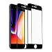 Produktbild iPhone 7 Plus iPhone 8 Plus Panzerglas Schutzfolie, Rheshine Displayschutzfolie für iPhone7plus iPhone8plus 3D Vollständige Abdeckung,9H Härte, Anti-Öl, Kratzer und Fingerabdruck Blasenfrei (2 Stück) (Schwarz)