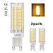 Produktbild Neue Typ G9 LED-Leuchtmittel 6 W entspricht 75 Watt Halogenlampe 95–240 V 360 Grad Warm Weiß 3000 K(2 Stück)