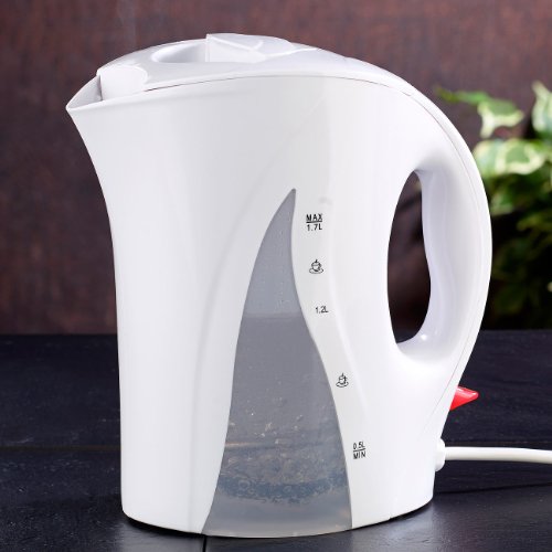 PEARL Standard XL Wasserkocher WSK-100 mit 1,7 Liter 2200 Watt, weiß - 2