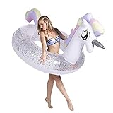 Fun Pool Float: Adecuado para niños de 8 años, adolescentes y adultos. Fácil de usar y quitar. Un flotador cómodo para la piscina o salones de la piscina cuando usted necesita un descanso. Gran diversión para las vacaciones y el verano en la piscina, playa, lago, fiesta