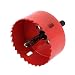 Produktbild Lochsaege - SODIAL(R) Holz, Eisen, 75 mm, Dia, gezahnten BI Metall Lochsaege Cutter Bohrer, Rot