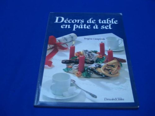 Décors de table en pâte à sel