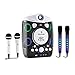 Produktbild auna Kara Projectura und Dazzl Mic Set • Karaoke-Anlage • Karaoke-System • Karaoke-Set • LCD-Beamer • RGB-LED-Lichteffekte • MP3-fähiger USB-Port • Echo-Effekt • A.V.C-Funktion • schwarz