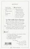 Image de Le véritable Saint Genest