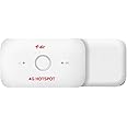 Muvit 4G LTE Wireless Dongle with Airtel SIM Network Support | Plug & Play with up to 150Mbps WiFi Hotspot Router| 2100mAh Rechargeable Battery | Up to 10 Devices for Laptop,Tablet
