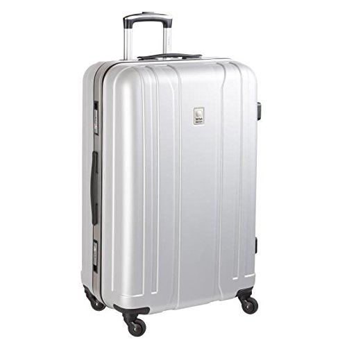Preisvergleich Produktbild VISA DELSEY Koffer Trolley Hartschale ABS 4 Räder 74,5 cm aerobis Silber