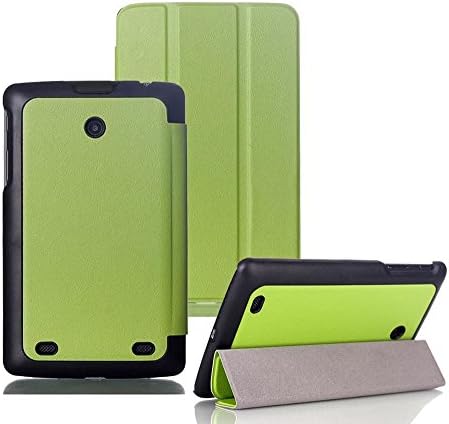 Tsmine LG G Pad V480 8-Inch Tablet Case - Premium Tri-fold Auto Sleep/Wake Up PU Leather Case Stand for LG G Pad 8.0 V480, Green