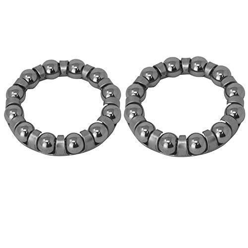 YouU Cuscinetto Gabbietta Gabbia a Sfera 5/16'' x 7/9/12 per Crank Bici della Bicicletta Crank Biciclette Limousine Beach Cruiser Stretch Biciclette (5/16''x12)