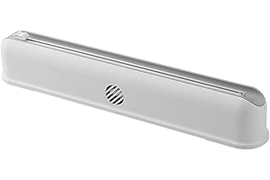 SAN CANNO HUIPYOU Portarotolo pellicola da Cucina Dispenser Pellicola e Alluminio & Carta Forno per Alimenti, Perfect Cutter