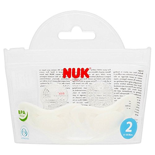 Preisvergleich Produktbild Nuk Genius Silikon Schnuller 6Mth + (2)