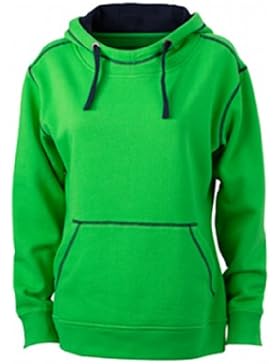 James & Nicholson Damen Sweatshirt Kapuzensweatshirt Ladies' Lifestyle Hoody