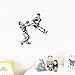 Produktbild Wandtattoo Kinderzimmer Wandtattoo Schlafzimmer Sport Taekwondo Karate Fighters