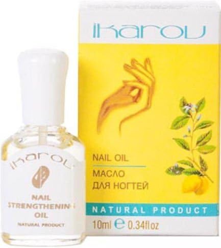 Ikarov, Oil polish - reinforces the strength of nails, 10 ml. 100 % Natural product
