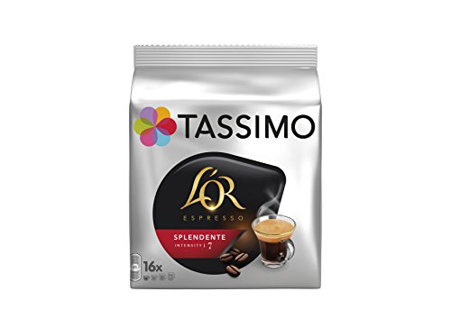 Tassimo L'OR Espresso Splendente Capsule di Caffè - 5 Confezioni (80 Porzioni)
