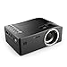 Price comparison product image GUORZOM Mini LED Projector UC18 LCD Home Theater Projector 800 Lumens Support 1080P (1920X1080) 15-100 Inch Screen/320*180, Black