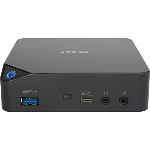 MSI 9S6-B14211-021 Cubi 2-021DE All-in-One Desktop PC (Intel Core i5-7200U, 128GB Festplatte, 4GB RAM, HD-Grafik 620, Win 10 Home) schwarz - 2