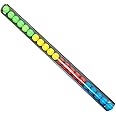 Kancha Transparent Acrylic Pipe for Marble Run Track Including 20 Free Marbles Multicolour for Kids Unbreakable Balls for Safe Play
