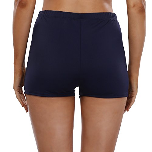 Attraco Damen Schwimmen Badehose Badeshorts Schwimmshorts Hotpants Wassersport UV-Schutz - 2