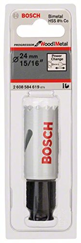 Bosch Pro Lochsäge Progressor mit Power-Change-Adapter (Ø 24 mm)