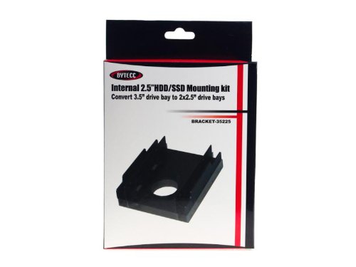 NEON interne 2,5 Zoll SSD/HDD Mounting Kit (unterstützt 2 x 2, 5-Zoll-Laufwerke pro 3, 5-Zoll-Bucht) - 2