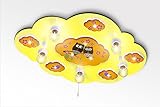 Kinderzimmerlampe LED-Nachtlicht, Babylampe (231-2-Rosa) / Motiv: Zwei Eulen - 8