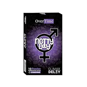 NOTTY BOY OverTime - Delay Condoms For Men Long Time 10s