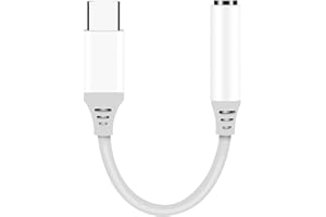 NGOKGA USB C to 3.5mm Adapter, Type C to 3.5mm Headphone Aux Audio Earphone Jack for iPhone 15 Pro Max, Samsung Galaxy, Google Pixel, iPad Pro, HUAWEI, Xiaomi, and More Type C Devices