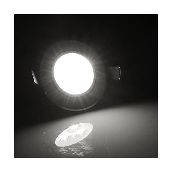 4 x Auralum® LED Recessed Light Spotlight Fitting - Image 3