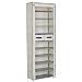 Produktbild WOLTU SS5018cm-a Schuhschrank Schuhregal Stoffregal Stoff, 11 Ebene Faltschrank, XXL Stoffschuhschrank Stoffschrank Schuhe, Crème Weiss, 60x29x175 cm