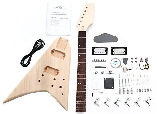 Rocktile 38311 - Kit de montaje para guitarra eléctrica estilo RR