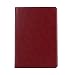 Produktbild Prämie PU Leder Tasche Hülle für iPad Air 2 ( iPad 6 ), DaGeLon Flip Case Cover Luxuriös Schutzhülle mit Auto aufwachen / Schlaf Funktion Kasten Anti Kratzer Etui Standfunktion Schale - ( Farbe 3 - Bordeauxrot )