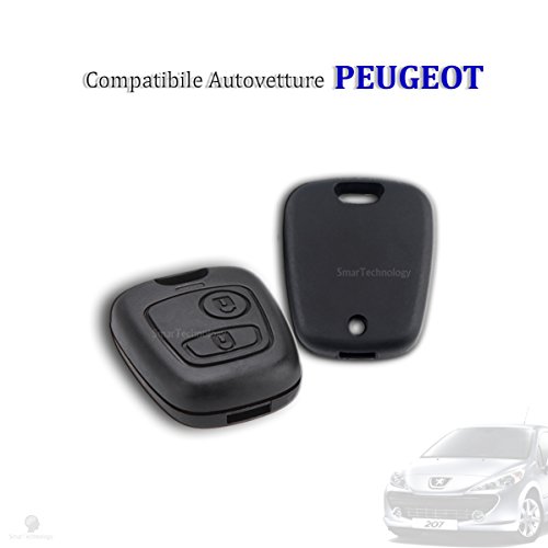 Copri Telecomando Peugeot 407 307 308 2 Tasti Guscio Cover Per - Foto 7