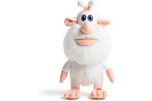 Talking Booba Kuscheltier 34 cm – Offizieller Zeichentrick-Charakter aus der beliebten TV-Serie – Interaktives Plüschtier mit Sprachfunktion – Lustiges Geschenk für Kinder, Jungen & Mädchen