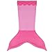 Produktbild Tiaobug Fleecedecke Wohndecke Lounge-Decke schlafdecke Kuscheldecke Tagesdecke Mädchen Kinder Meerjungfrau Kostüm Schwanz Flosse Decke- Ideale Geschenk für Mädchen