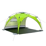 Drei Eingänge, 1 großes Netzfenster (verschließbar), Seitenwände ausverkauft