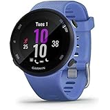 Garmin Forerunner 45S – GPS-Laufuhr im schlanken Design mit umfangreichen Lauffunktionen, Trainingsplänen, Herzfrequenzmessun