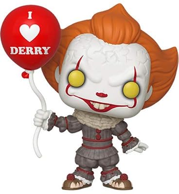 Funko- Pop Vinyl: Movies: IT: Chapter 2-Pennywise w/Balloon Figurine de Collection, 40630, Multicolore