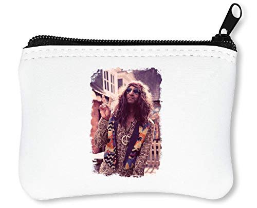 Preisvergleich Produktbild Peacefull Hippies Peace Collection Vintge Style Famous Reißverschluss-Geldbörse Brieftasche Geldbörse