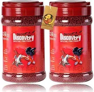 Foodie Puppies Aquatic Xtream Fast Red (330g) Special Fish Food, Pack of 2