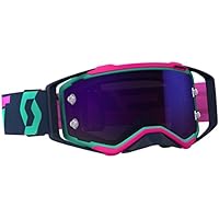 Scott Prospect MX Goggle Cross/MTB Gafas turquesa/rosa/lila cromo Works